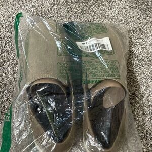 Men’s CROCS slip ons - brown, size 12